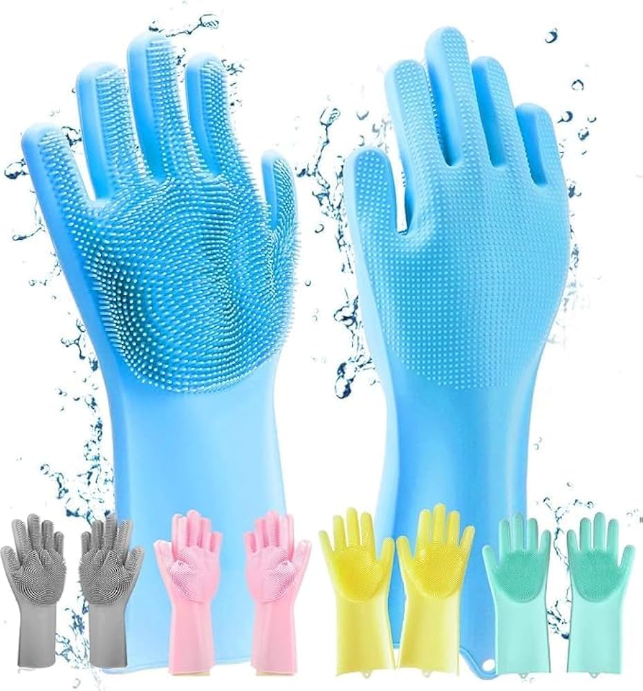 Silicone Dish Washing Hand Gloves
